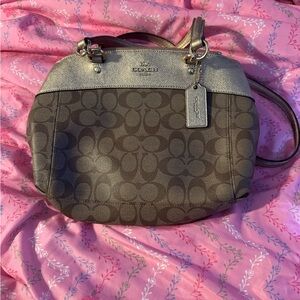 Coach Brown and Tan Women's Bag